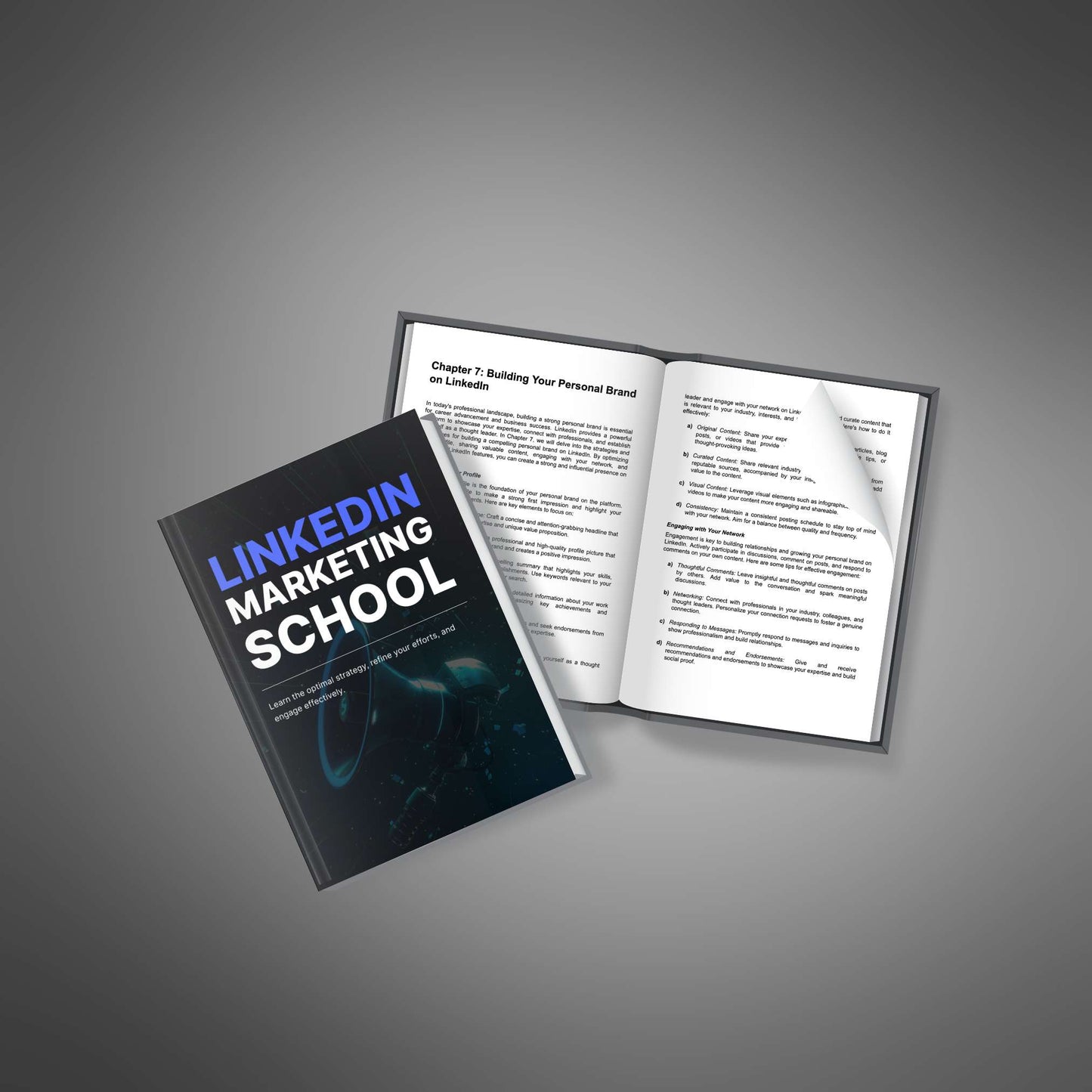 LinkedIn Marketing Bundle | Ebook + Videos + Audio + Checklist - PLRquality