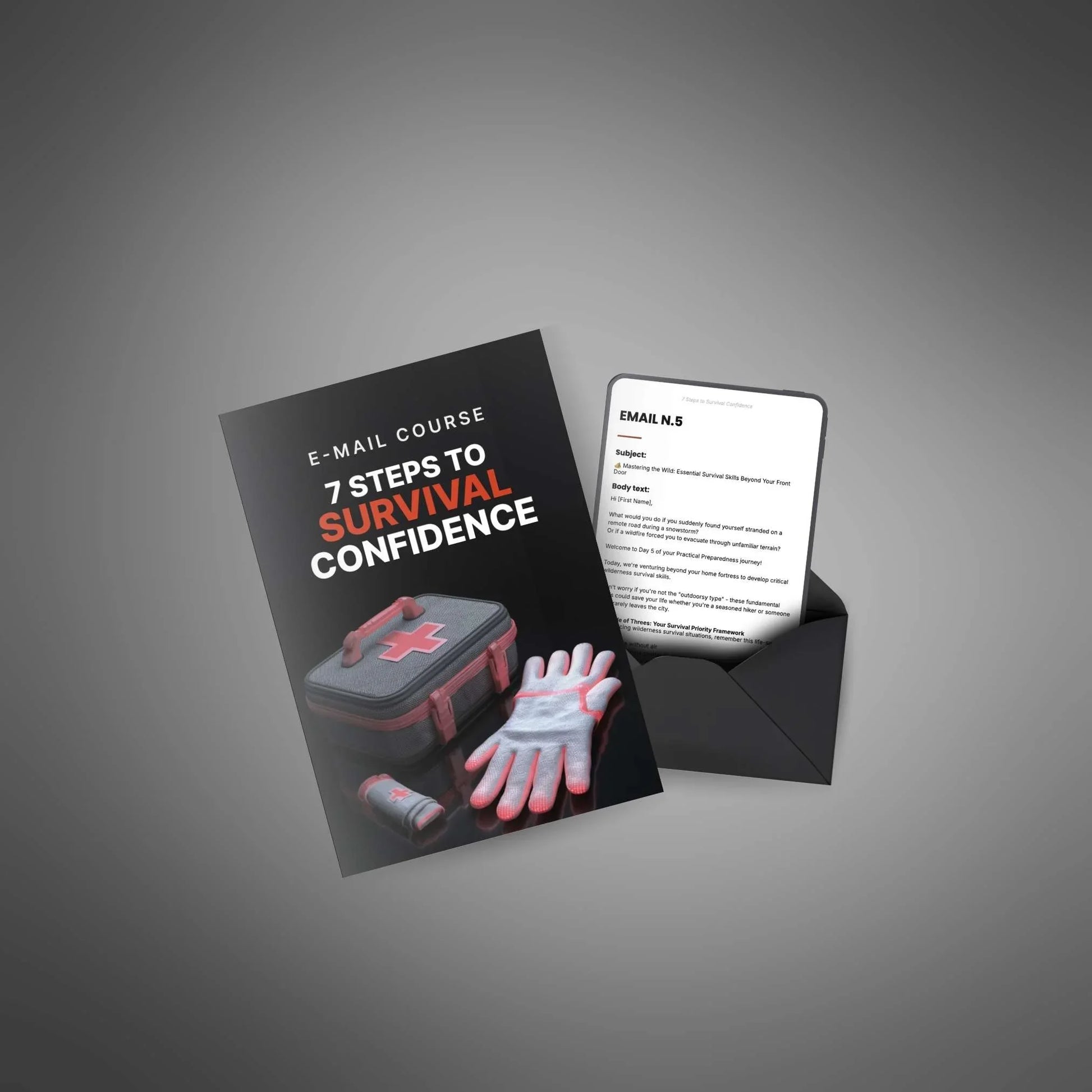 Done-For-You Survival Email Course | Teach Safety & Build Trust - PLRquality