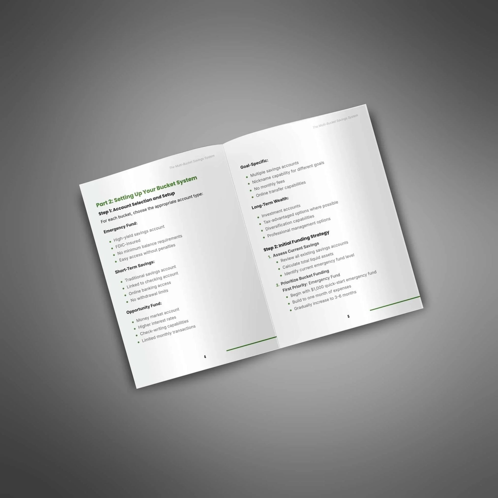 Multi-Bucket Savings Guide | Build a Smart Savings System - PLRquality